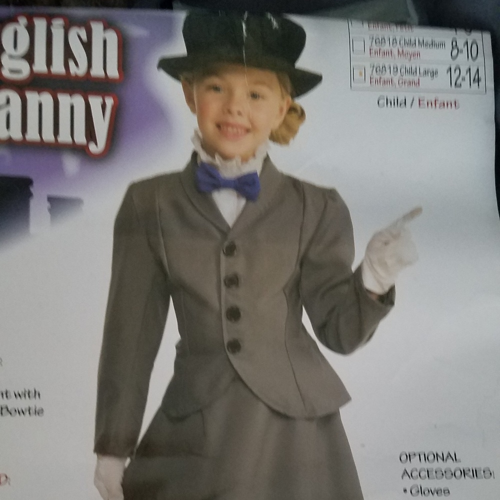 English Nanny/Mary Poppins Costume